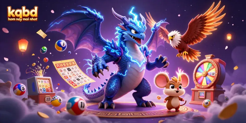 Experience the excitement of kqbd hom nay moi nhat with vibrant gaming elements and dynamic characters.