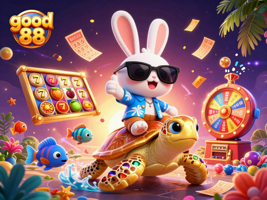 Engage with good 88 by spinning vibrant slot reels and enjoying a colorful casino experience.