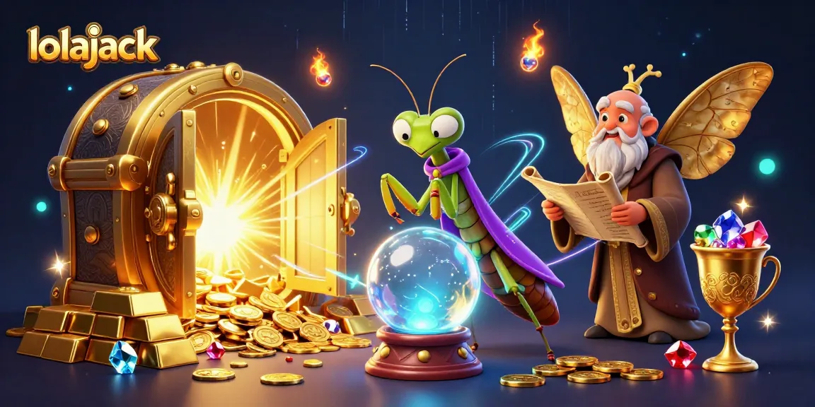 Experience winning moments at lolajack casino with vibrant games and treasure-filled scenes.